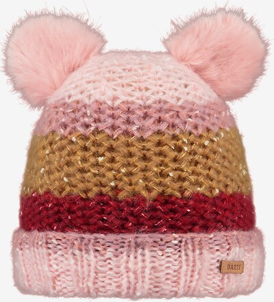 Barts Beanie in Brown / Pink / Bordeaux, Item view