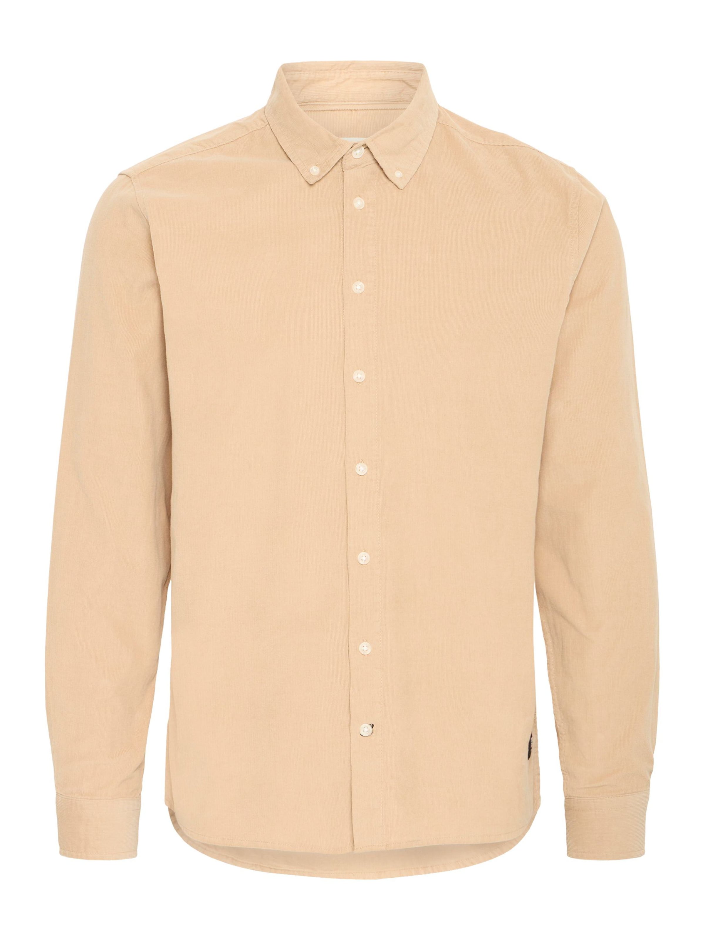 BLEND Hemd in Beige: Vorderseite