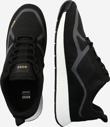 Sneaker low 'Titanium' de la BOSS Black pe negru