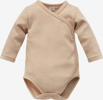 Pinokio Romper/Bodysuit in Beige: front