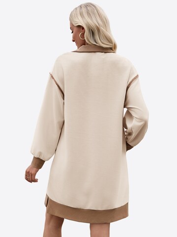Imily Bela Jurk in Beige: terug