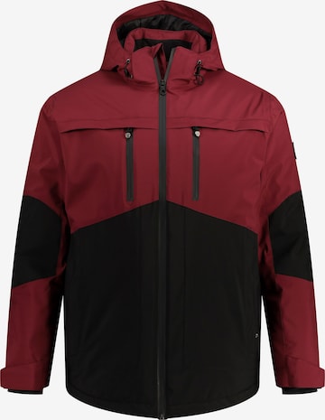 JAY-PI Athletic Jacket in Red: front