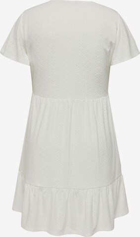 Robe de cocktail ONLY Carmakoma en blanc