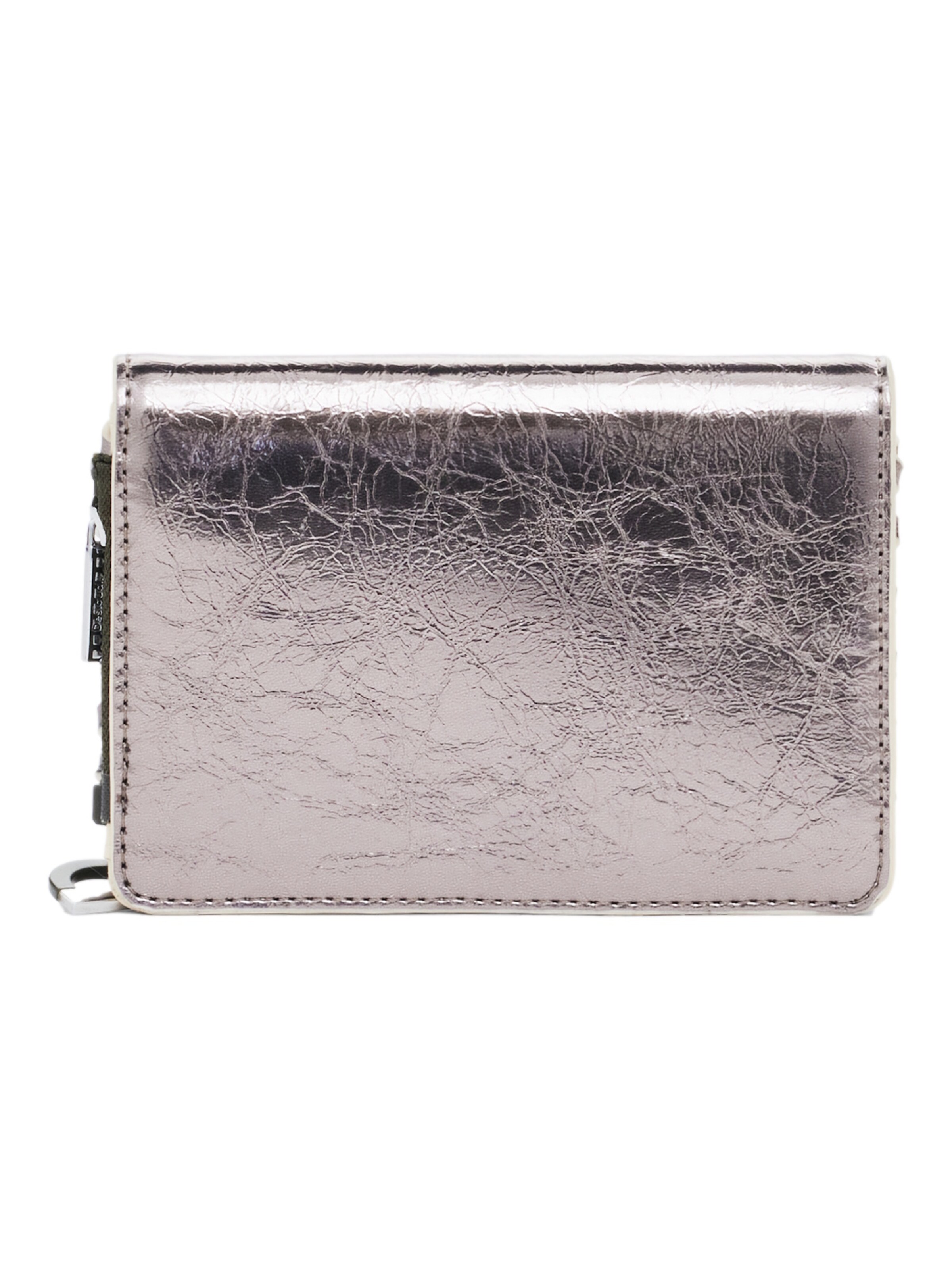 Desigual Denarnica 'Greta' | srebrna barva