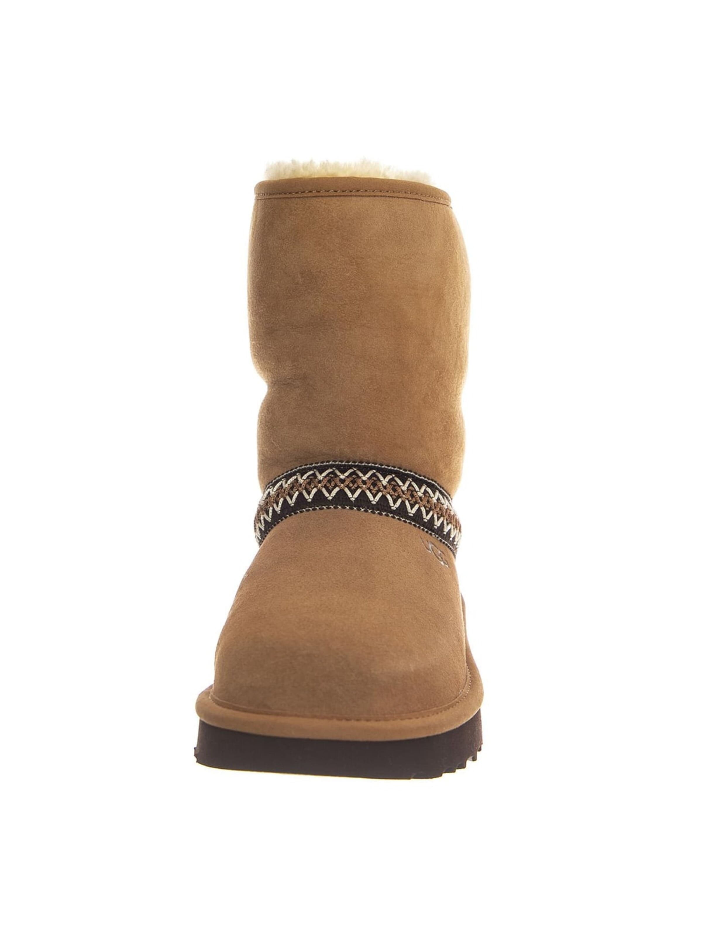 Stivale 'W Classic Short Crescent Chestnut' di UGG in marrone