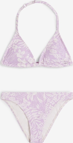 purpurinė O'NEILL Trikampė Bikinis 'Essentials': priekis