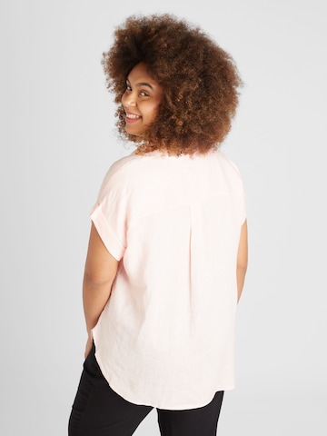 Camicia da donna di Lauren Ralph Lauren Plus in rosa
