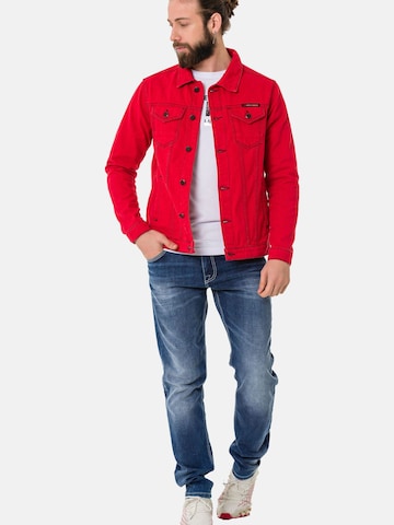 Veste mi-saison 'CJ289' CIPO & BAXX en rouge