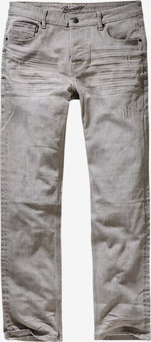 Brandit Regular Jeans in Grey: front