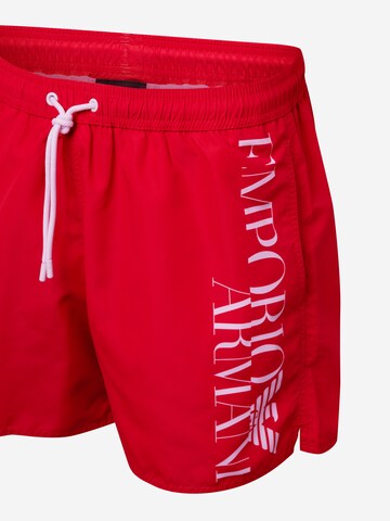 Emporio Armani Zwemshorts in Rood