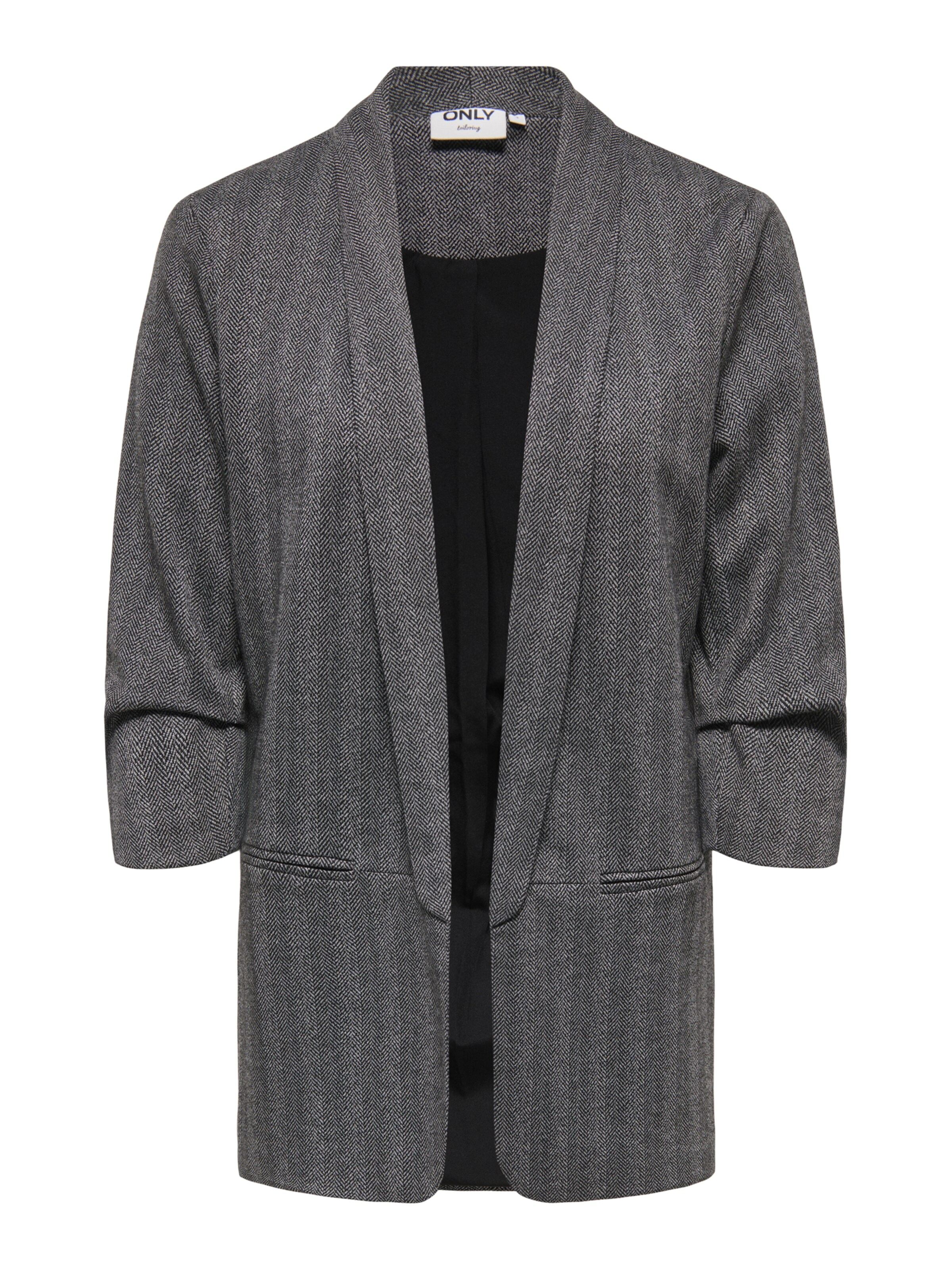 ONLY - Blazer 'ONLELLY-AZURA' en gris: frente