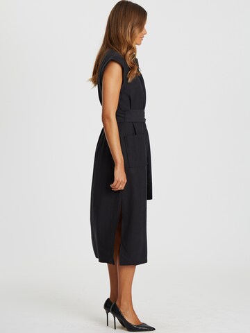 Willa Kleid 'Kobe' in Schwarz: Vorderseite