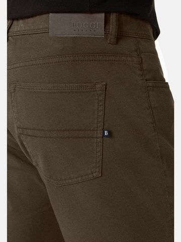 Boggi Milano Slimfit Jeans in Braun