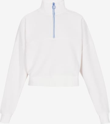 balta myMo ATHLSR Megztinis be užsegimo 'Back To School': priekis