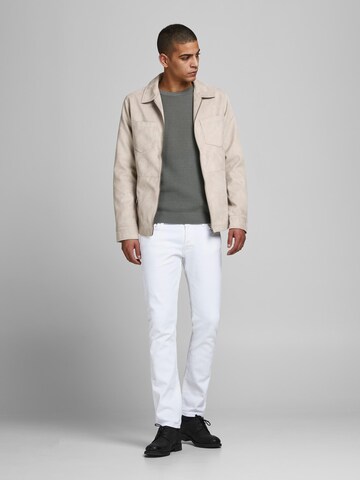 JACK & JONES Between-Season Jacket 'Cooper' in Beige