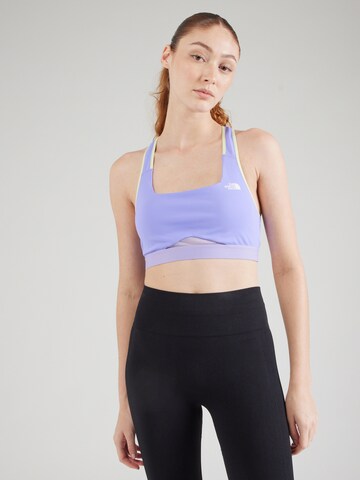 THE NORTH FACE Bustier Sport-BH 'MOVMYNT' in Lila