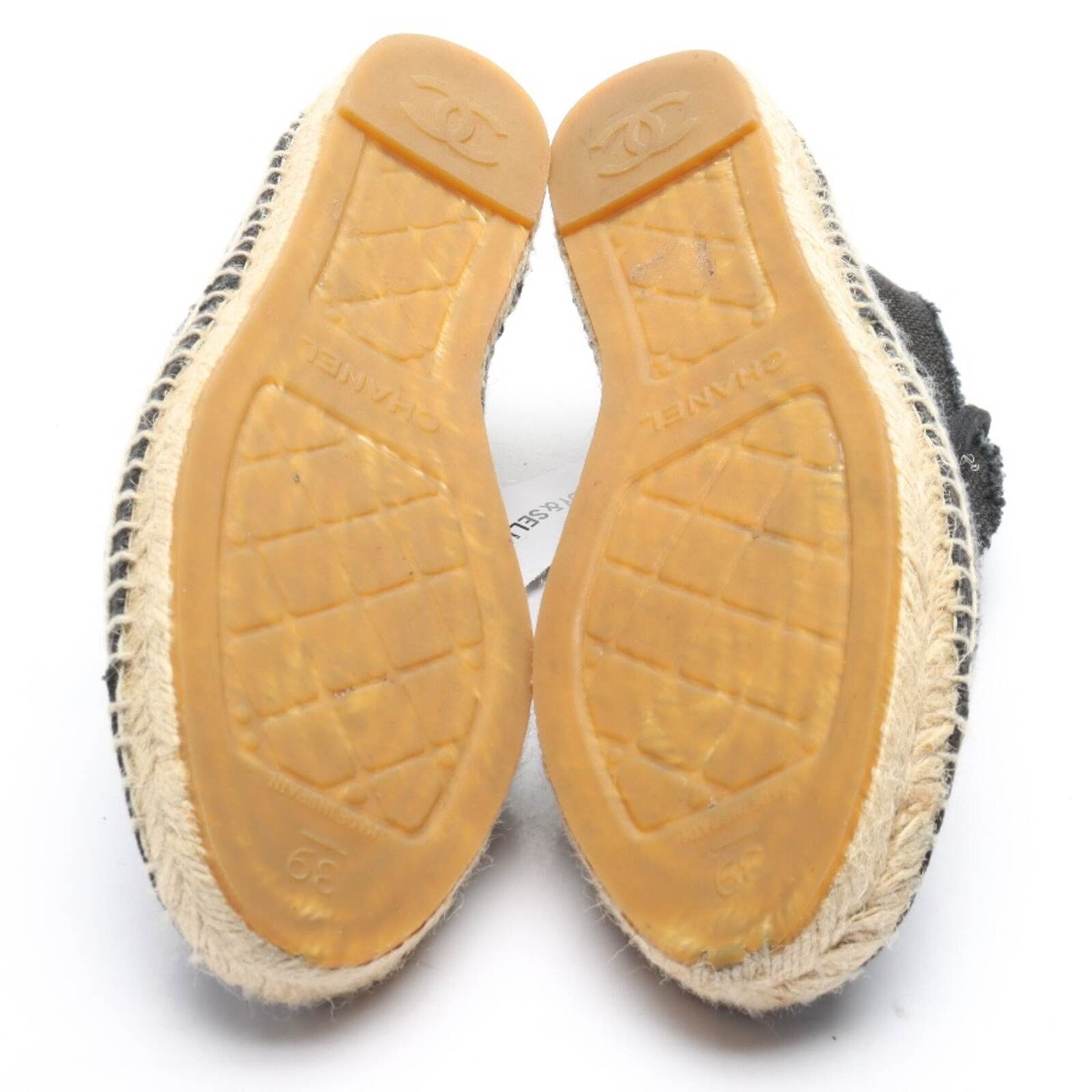 CHANEL Halbschuhe 39 in Schwarz