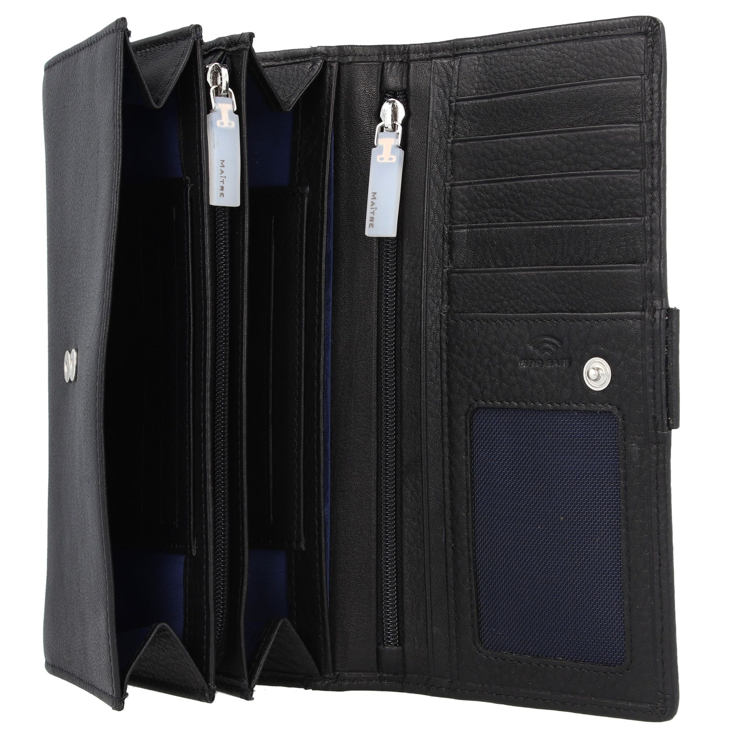 Portamonete 'Kirschroth Diedburg' di Maître in nero