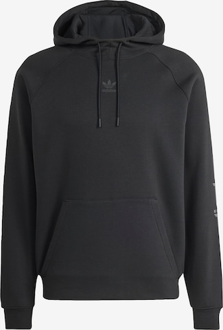 ADIDAS ORIGINALS Sweatshirt in Zwart: voorkant