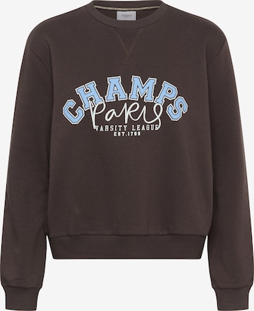 SAINT TROPEZ - Sudadera en marrón: frente