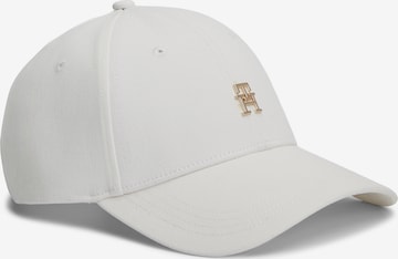 TOMMY HILFIGER Кепка в Белый: спереди