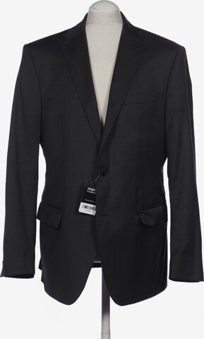 RENÉ LEZARD Suit Jacket in M-L in Black: front