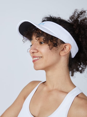 SPORTKIND Athletic Cap 'Sun Visor' in White