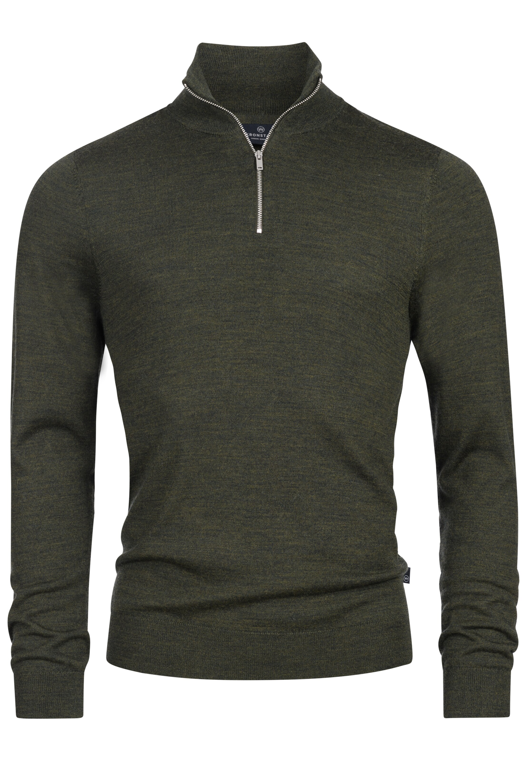 Kronstadt Sweater 'Johannes' in Green: front