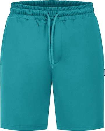 Smilodox Regular Sportbroek in Blauw: voorkant