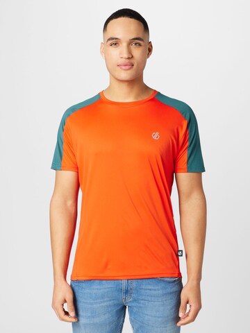 T-Shirt fonctionnel 'Discernible II' DARE2B en orange : devant