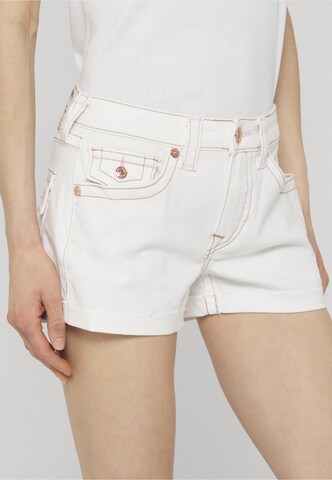 True Religion Regular Shorts 'Jennie' in Weiß