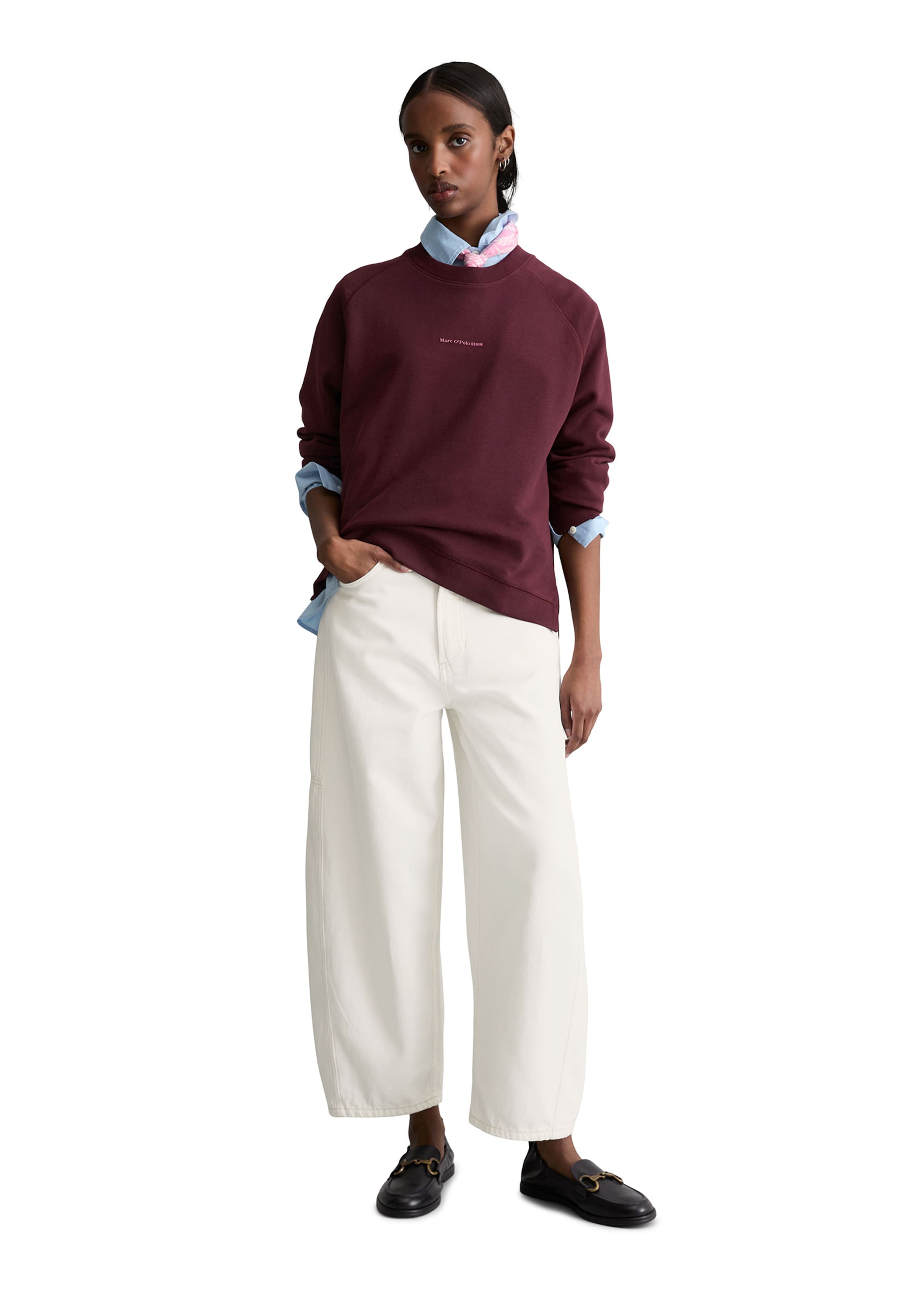 Marc O'Polo DENIM Sweatshirt in Rood