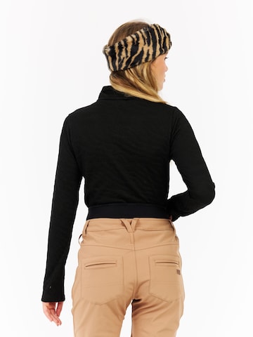 PROTEST Athletic Sweatshirt 'PRTShirley' in Black