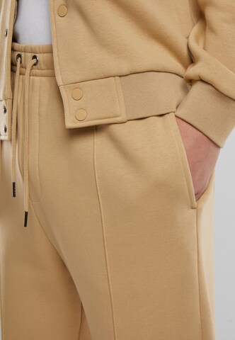 Urban Classics Regular Sports trousers in Beige