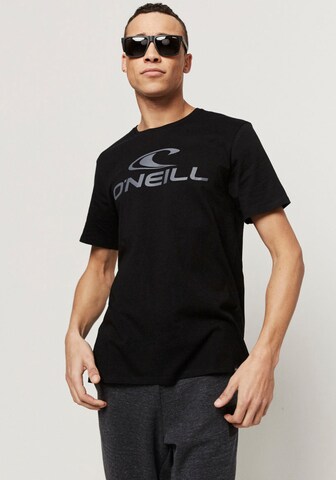 O'NEILL - Camiseta en negro: frente
