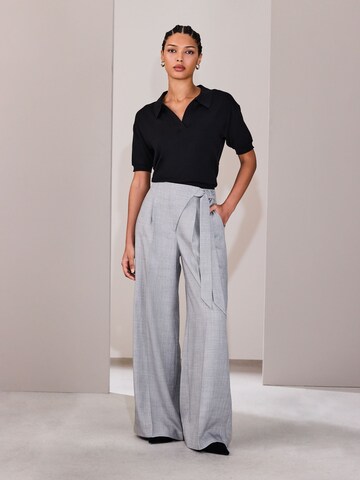 Next Wide Leg Hose in Grau
