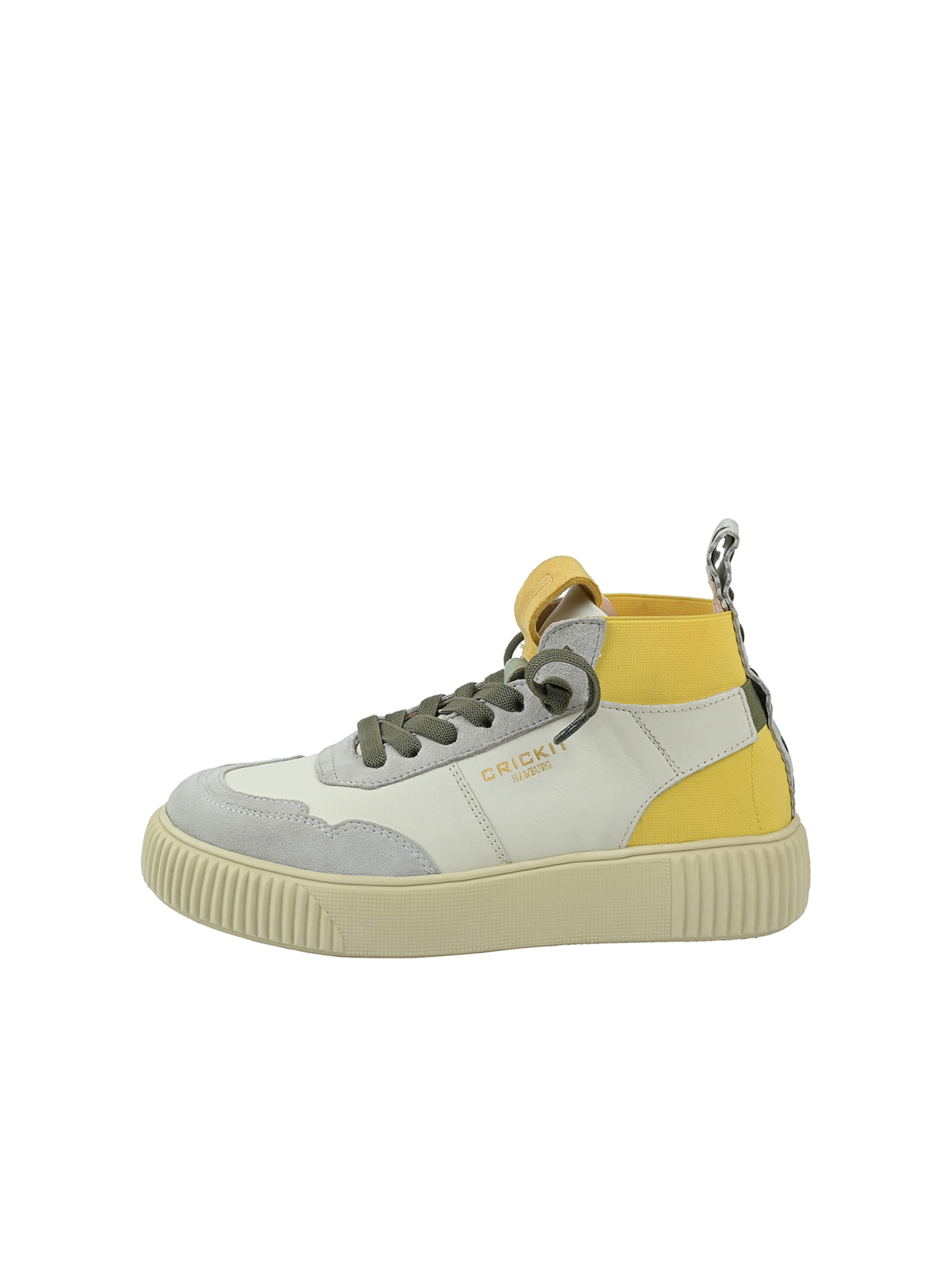 Crickit Sneakers hoog ' REBEKA ' in Wit