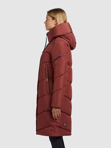 Manteau d’hiver 'Jange' khujo en rouge