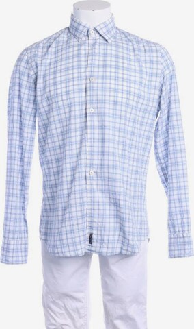 Marc O'Polo Freizeithemd / Shirt / Polohemd langarm M in Blau: predná strana