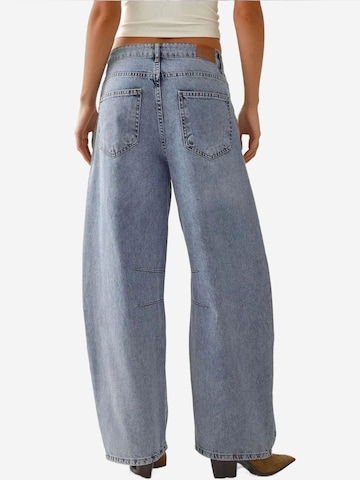 Hiccup Baggy Jeans in Blauw