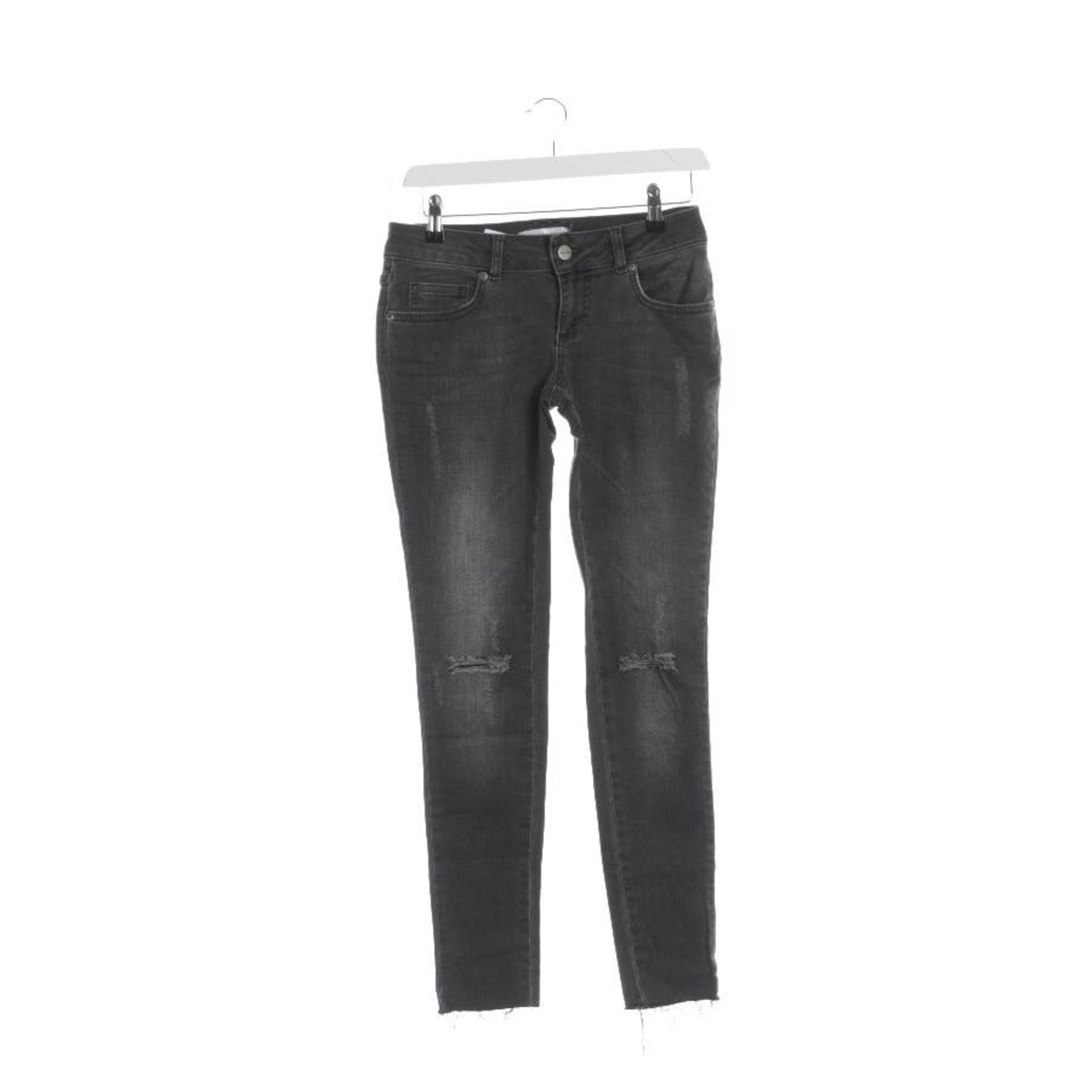 Anine Bing Jeans in 25 in Grey: front