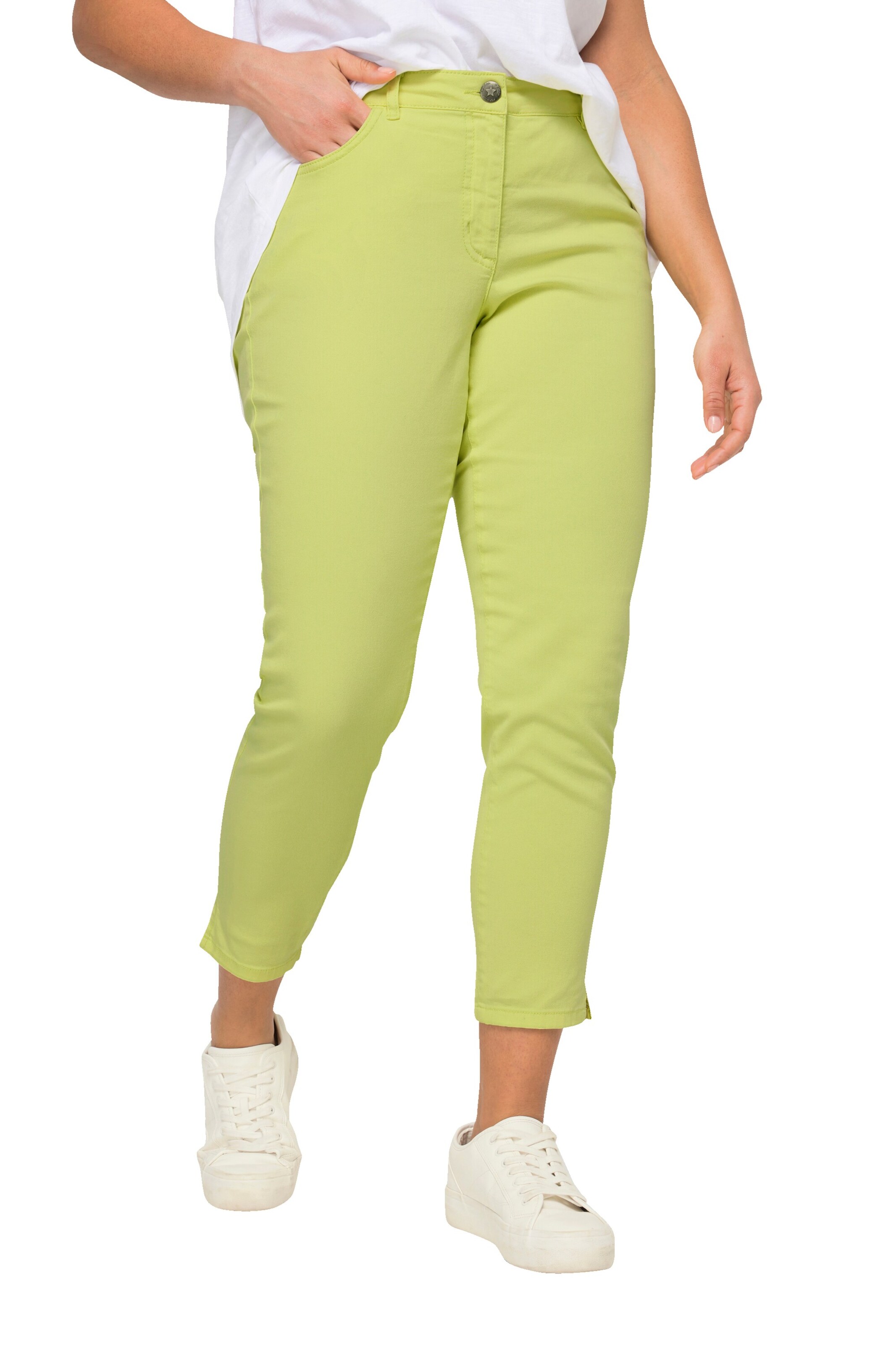 Angel of Style Slim fit Jeans in Green: front
