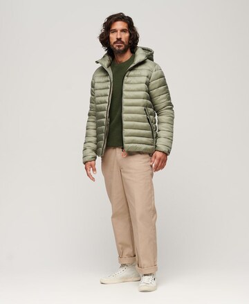 Superdry Winter Jacket 'Fuji' in Green