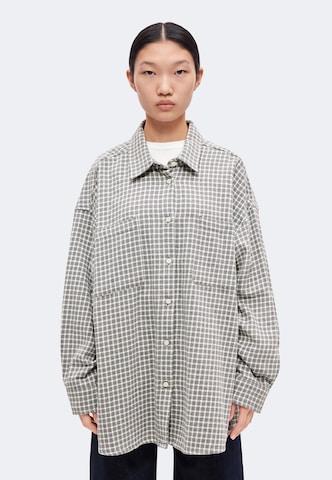 Camicia da donna 'Hoxcity' di AMERICAN VINTAGE in grigio: frontale