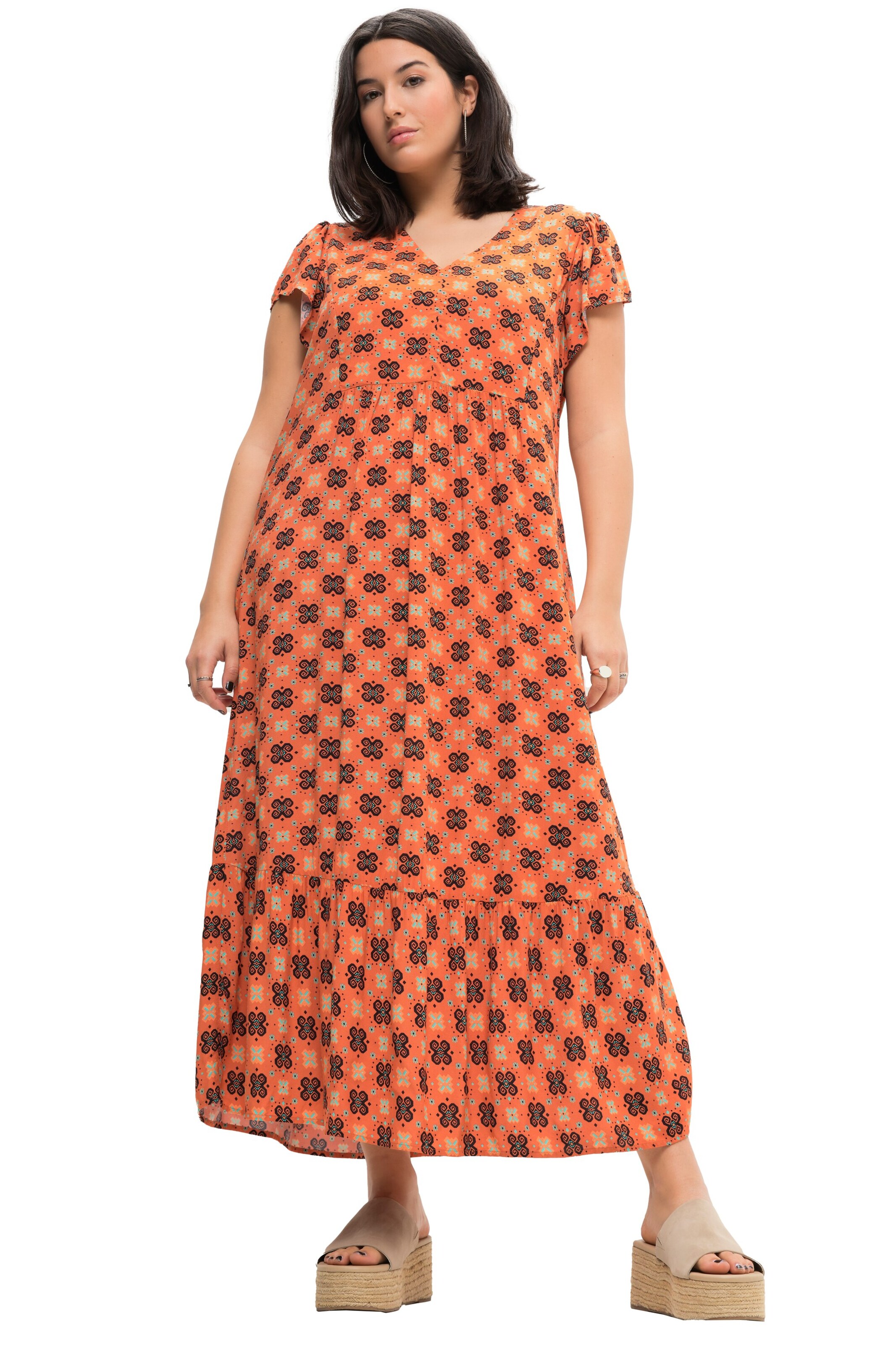 Studio Untold Kleid in Orange
