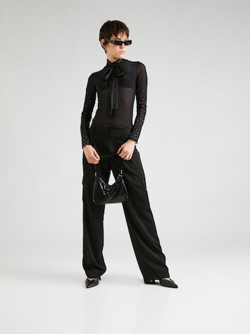 Riani Loose fit Pleat-Front Pants in Black