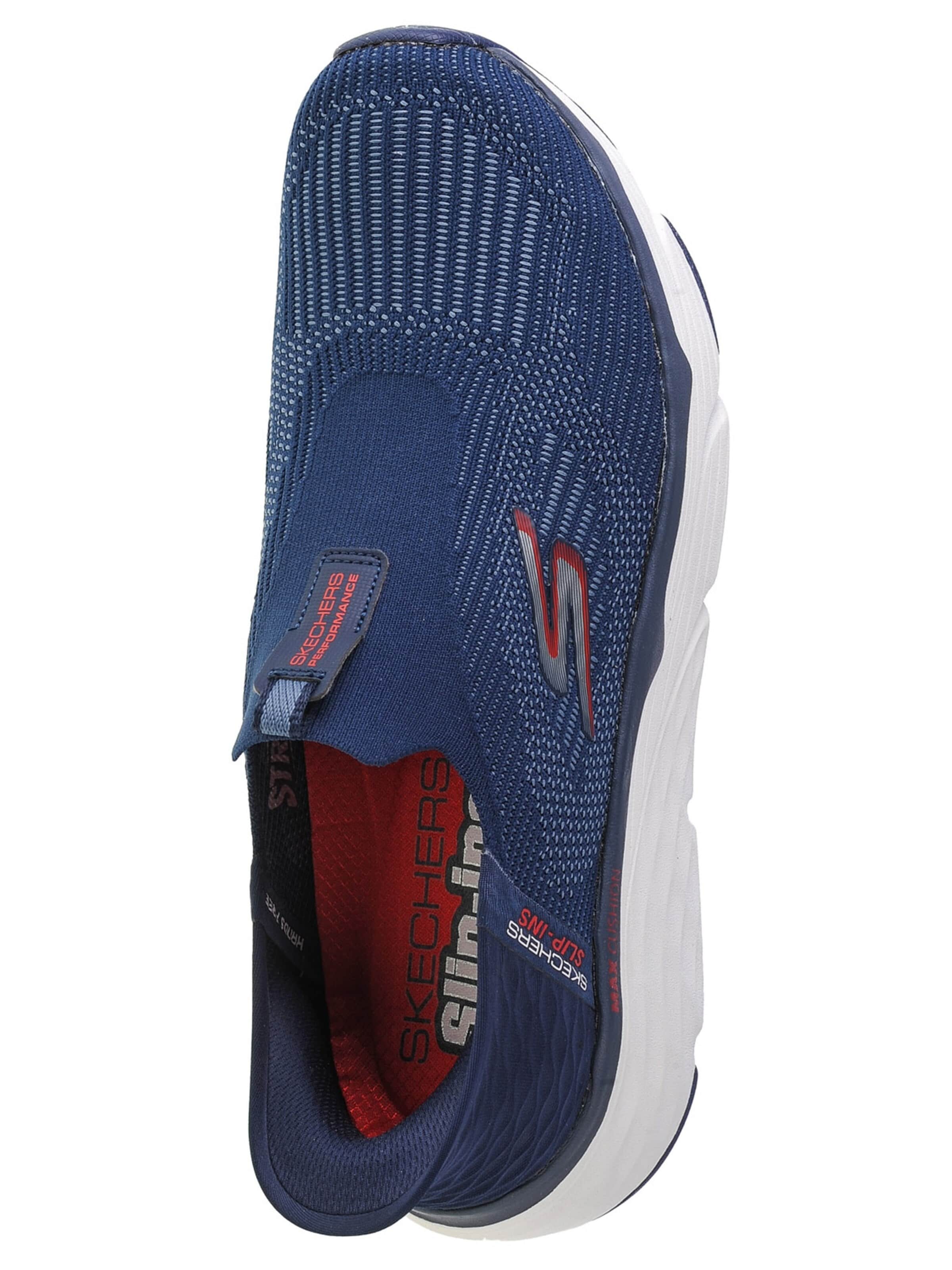 SKECHERS Slip-ons 'Skechers Slip-Ins: Max Cushioning - Advantageous' in Blauw