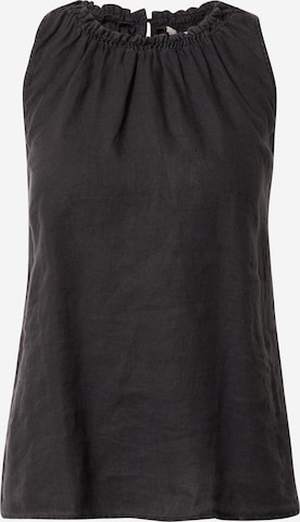 ESPRIT Блуза в черно: отпред