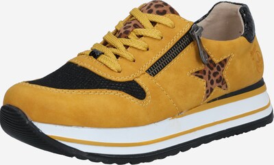 RIEKER Sneaker in hellbeige / gelb / schwarz, Produktansicht
