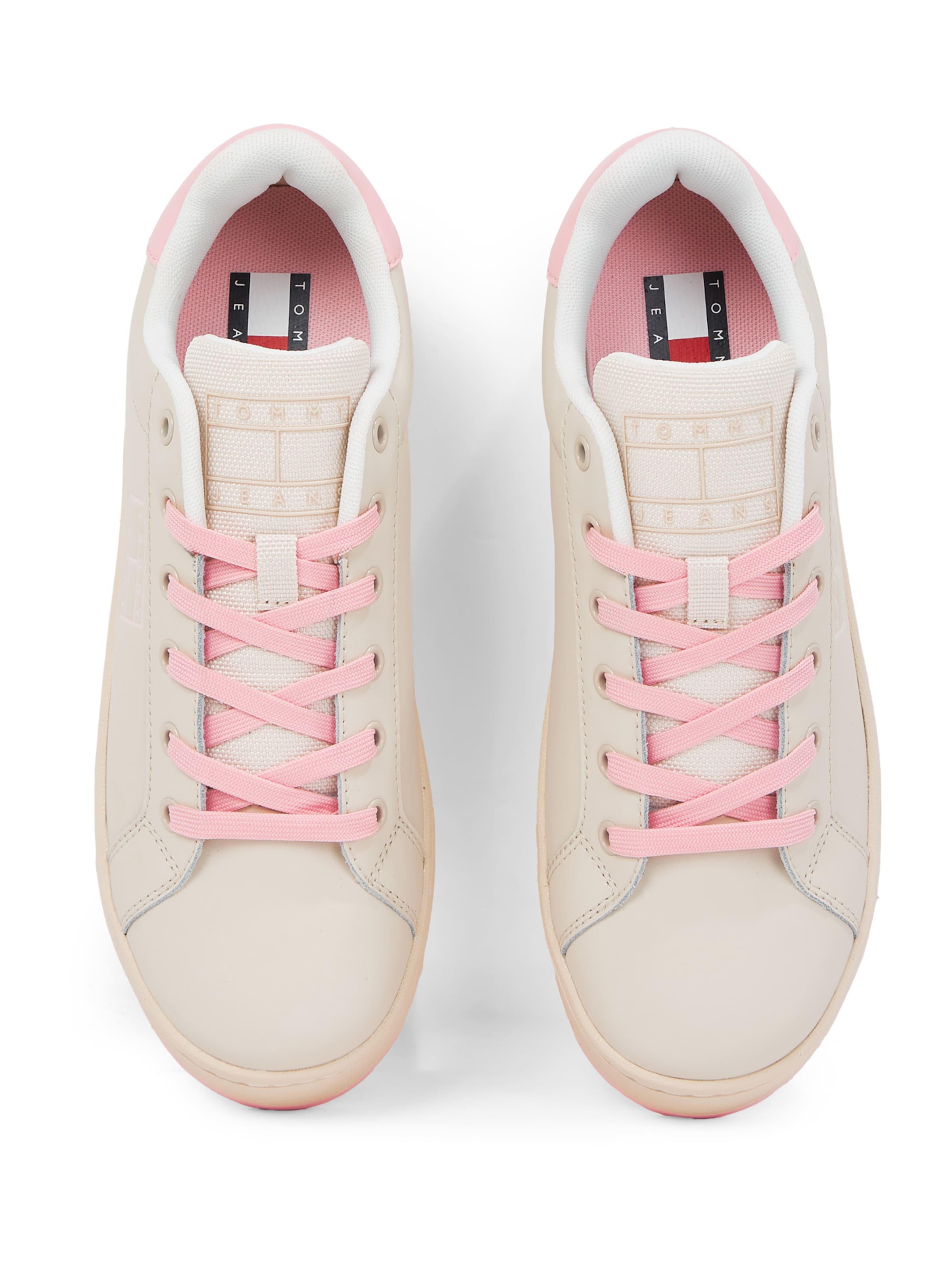 Tommy Jeans Sneakers laag 'Essential' in Beige